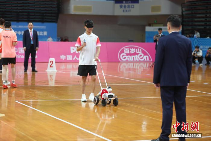 残特奥会跳绳赛惠州开赛 无障碍设施助力视障运